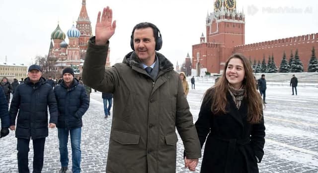 الصورة المتداولة لبشار الأسد في موسكو مفبركة بالذكاء الاصطناعي