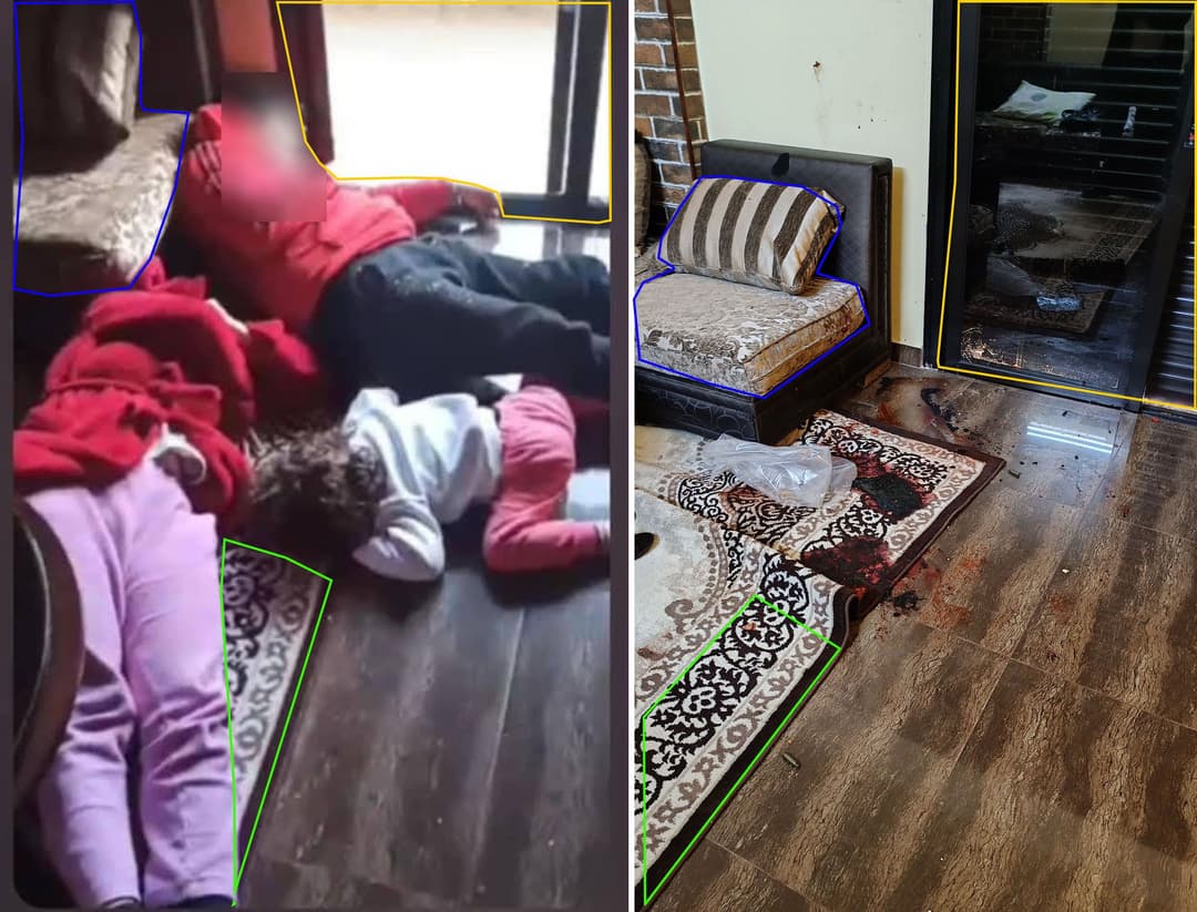 هذه الصورة لضحايا الجرائم التي شهدها الساحل السوري