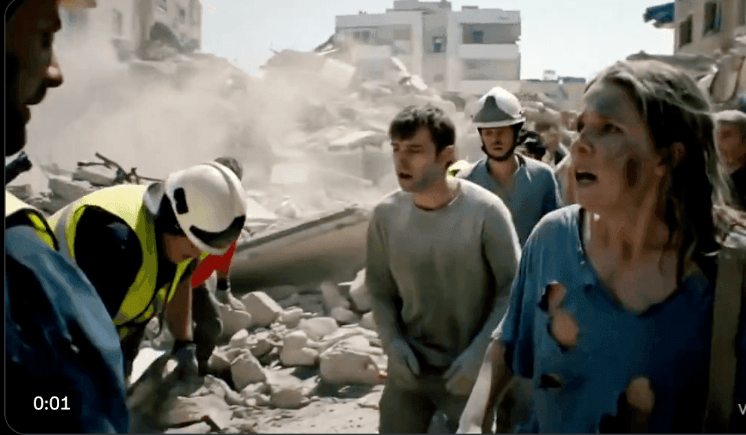 هذا المقطع مولد بالذكاء الاصطناعي وليس لعمليات الإنقاذ في إسرائيل