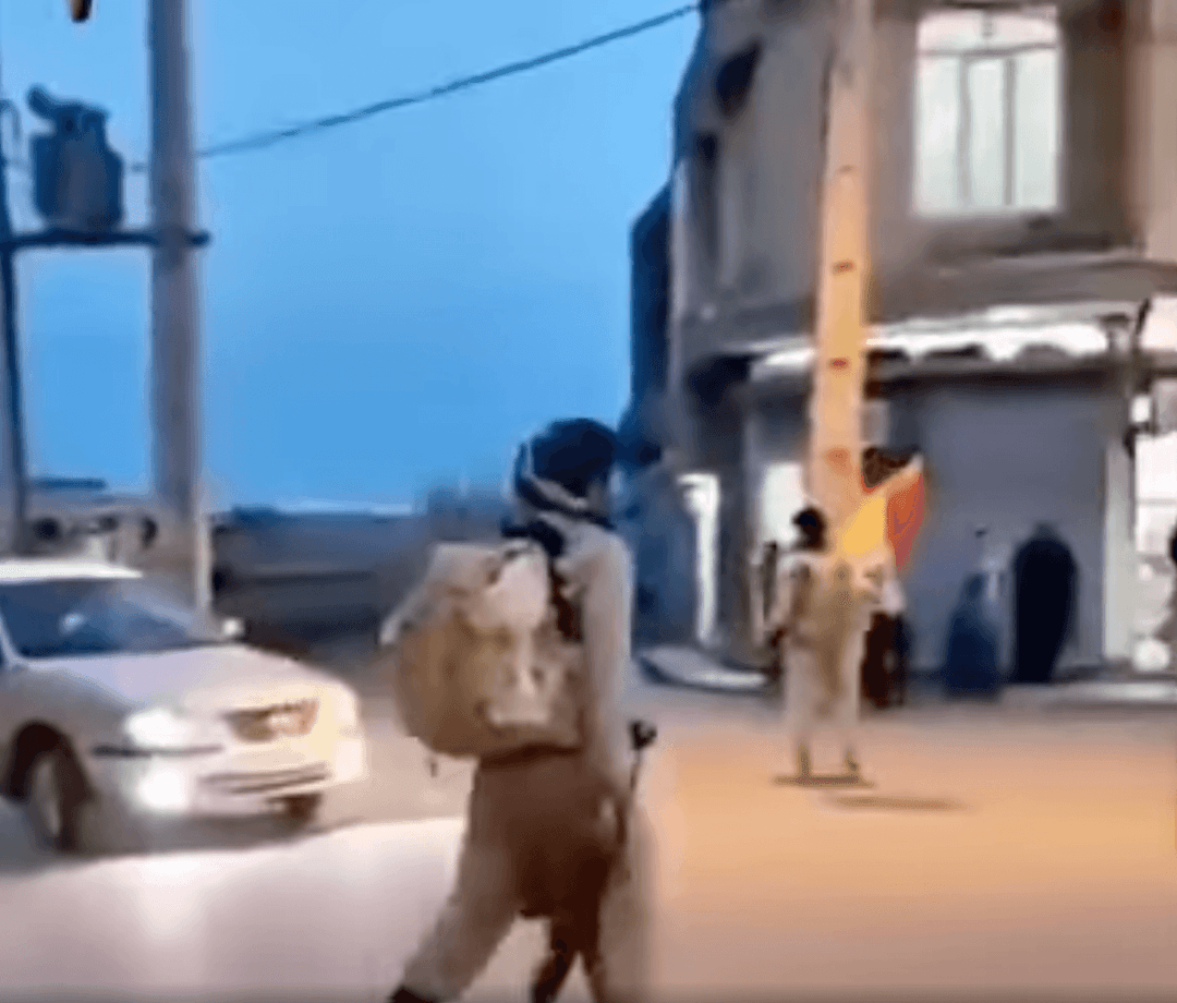 فيديو انتشار القوات الكردية في إيران قديم