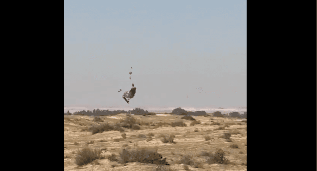 هذا الفيديو لا يُظهر هبوطاً مظلياً لمقاتل إسرائيلي في السويداء