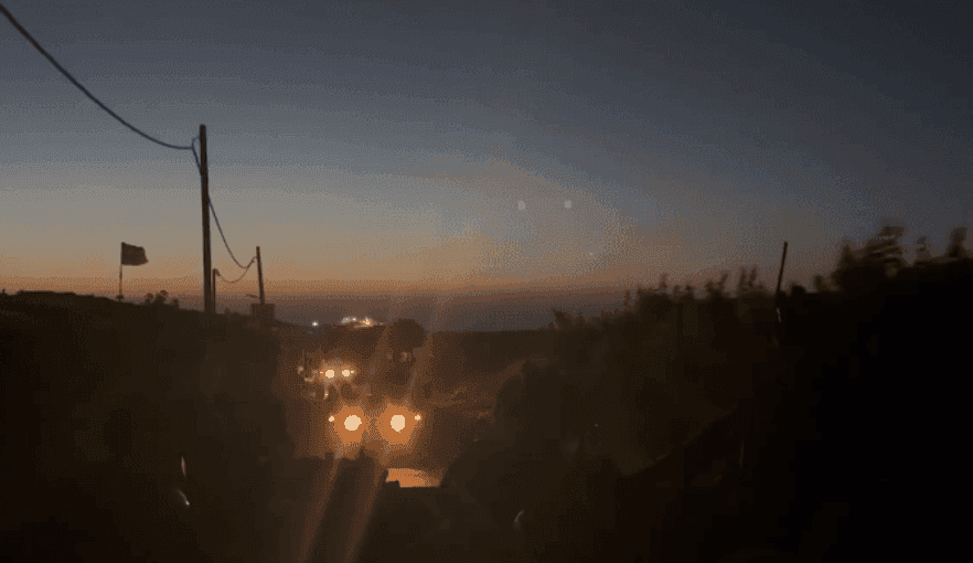 هذه اللقطات ليست من الإنزال الجوي الإسرائيلي على منطقة الكسوة في سوريا