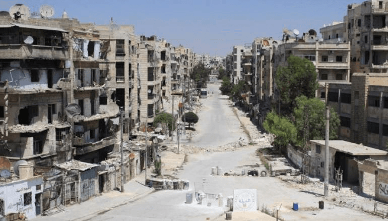 وكالة سانا تزوّر حقيقة قصف حي صلاح الدين بحلب