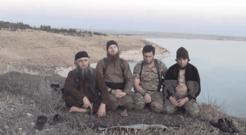 صورة "الشيشاني" على ضفاف نهر الفرات تعود لعام 2014