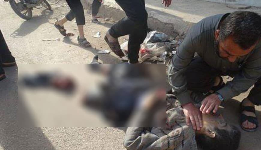 A pro-Syrian regime writer publishes photos of victims killed by Assad and his allies and accuses the opposition of the crime.