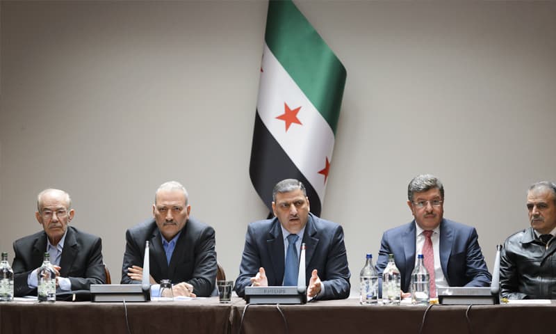 خبر قناة "العربية الحدث" حول استعداد المعارضة السورية لمشاركة مقاعد هيئة الحكم الانتقالي مناصفة مع النظام غير صحيح