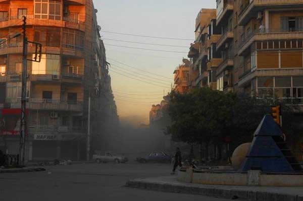 هذه الصور لحي العزيزية في حلب ليست حديثة