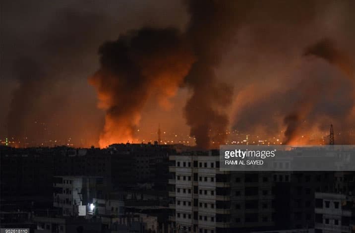 هذه الصور ملتقطة في جنوب دمشق وليست من ريف حماة