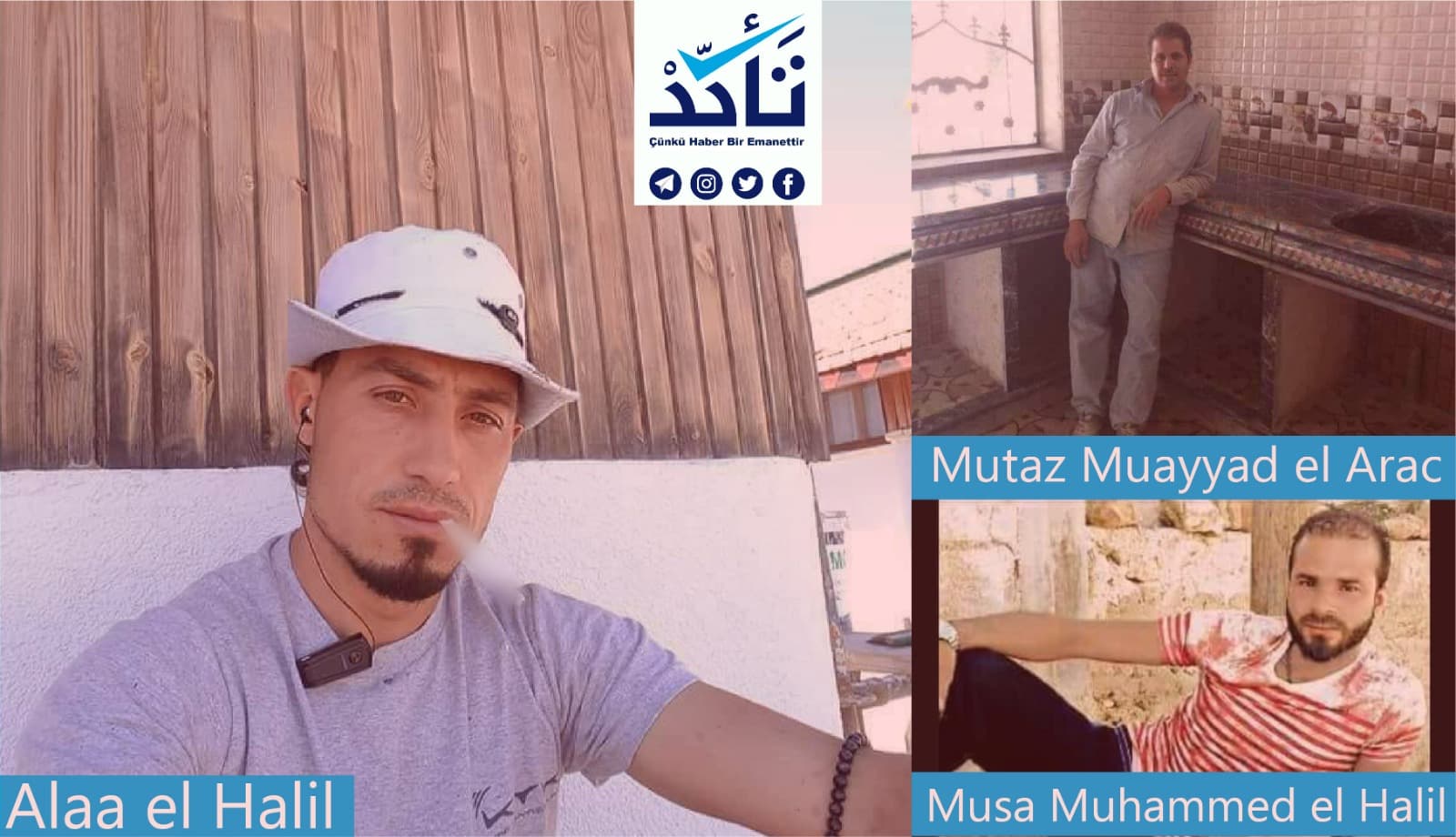 Ölen sivillere ait resimler muhalif askerlerin ölülerine ait olarak paylaşıldı