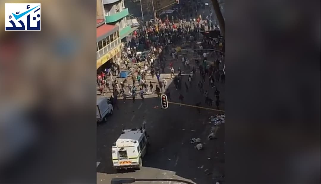 هذه المواجهات بين الشرطة والمتظاهرين ليست في تركيا