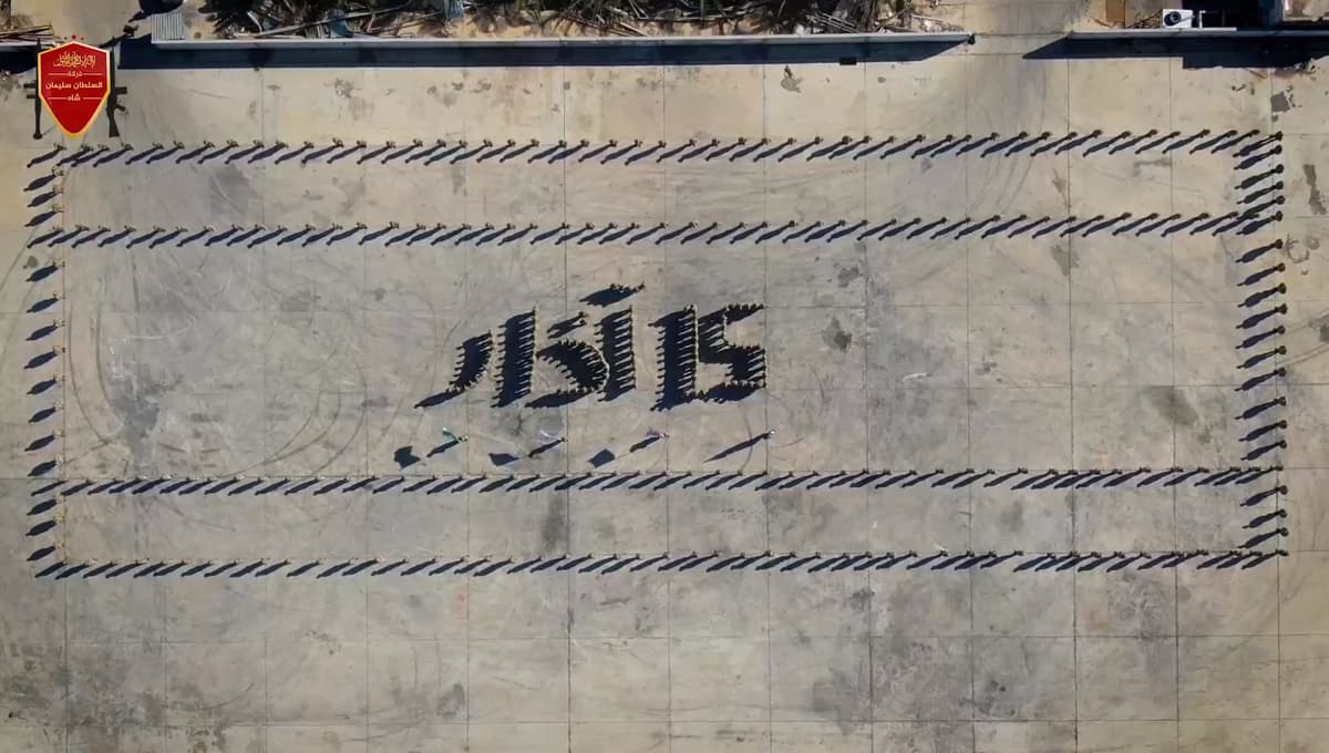 Image accompanying إحياء فصيل من (الجيش الوطني) ذكرى الثورة السورية في ليبيا
