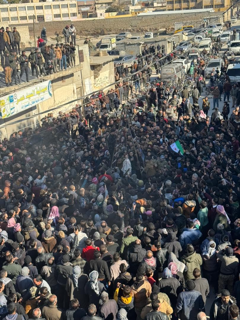 من هو الشخص الذي أعدم في مدينة الباب؟