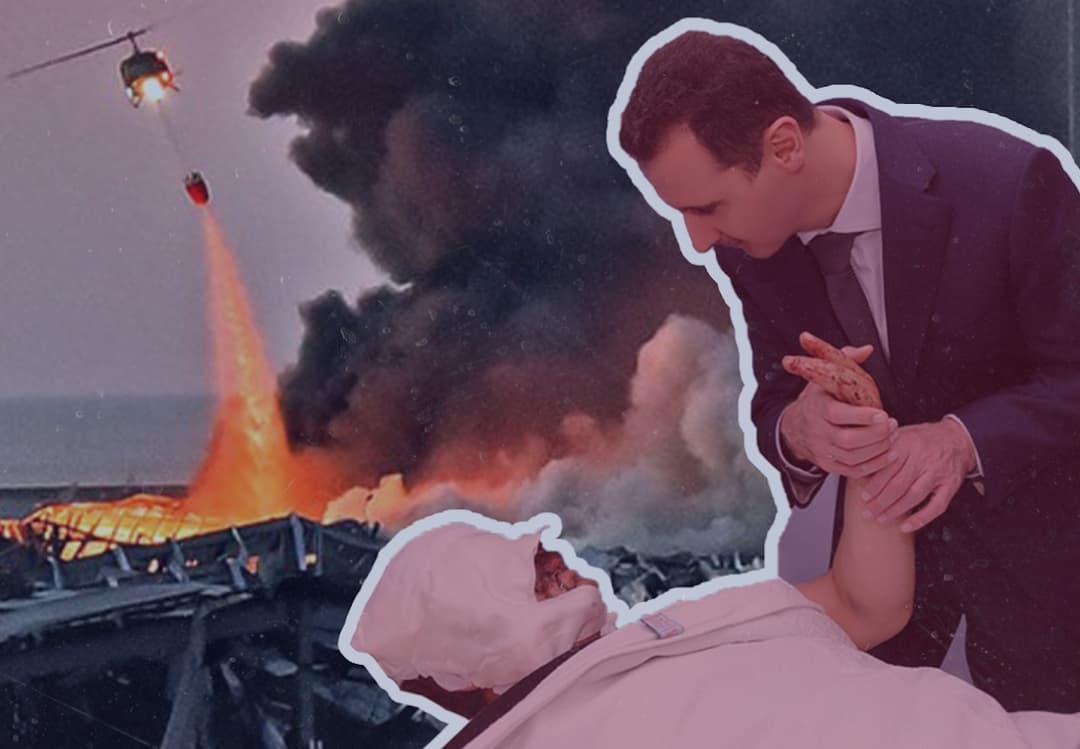 بشار الأسد لم يزر جرحى من انفجار بيروت في مشافي دمشق