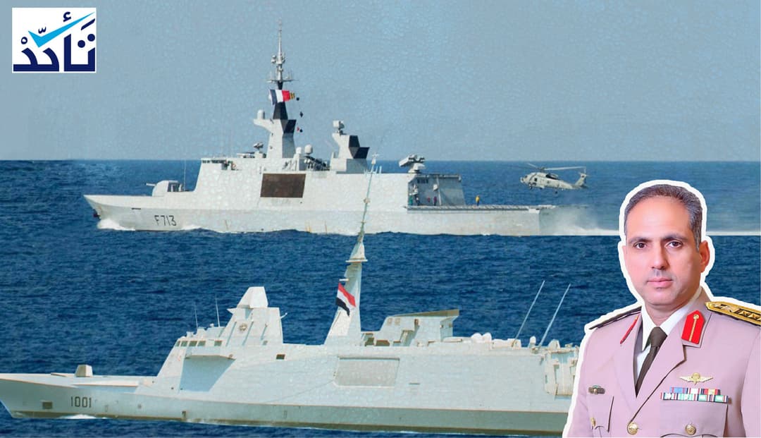 المتحدث العسكري المصري ينشر صورة مفبركة لمناورات عسكرية مزعومة