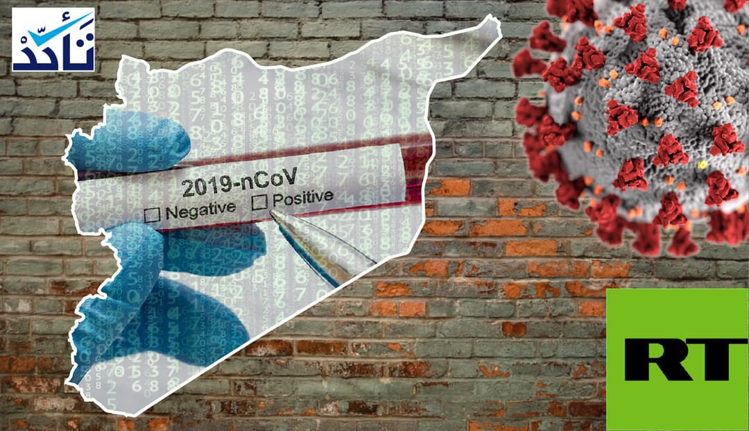 مقالة على (روسيا اليوم) تدّعي إصابة مليون شخص بفيروس كورونا في سوريا