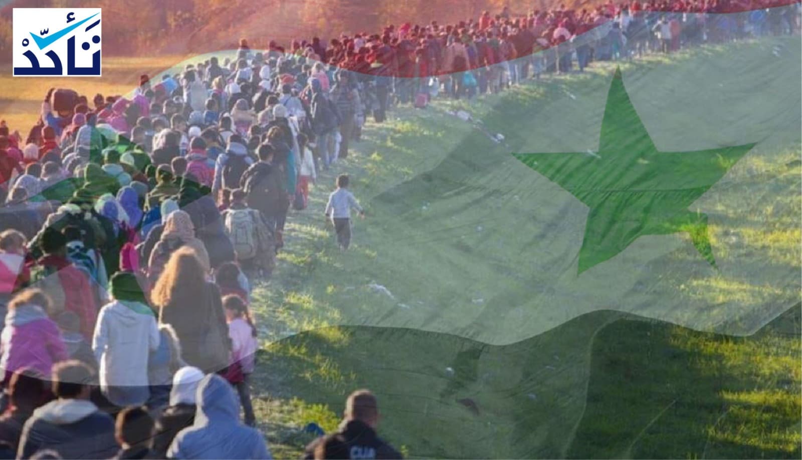ادّعاء تسجيل آلاف السوريين في أوروبا أسمائهم للعودة إلى سوريا غير صحيح
