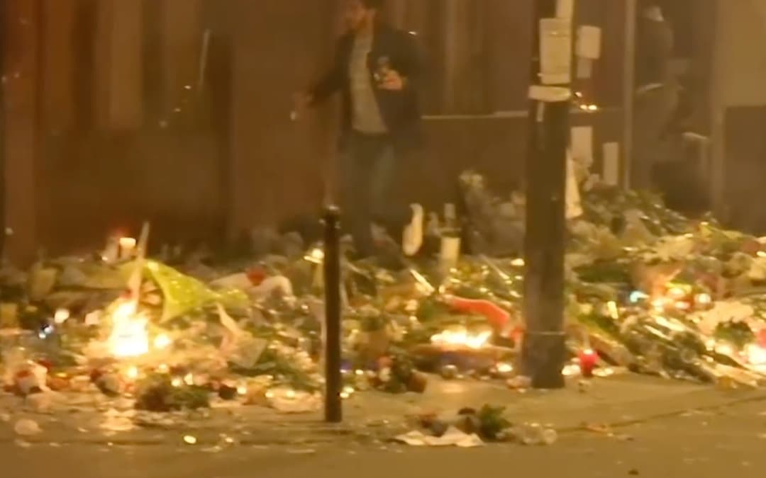 هذا الفيديو لا يصوّر حالة ذعر في عزاء المعلم الفرنسي (صامويل باتي)