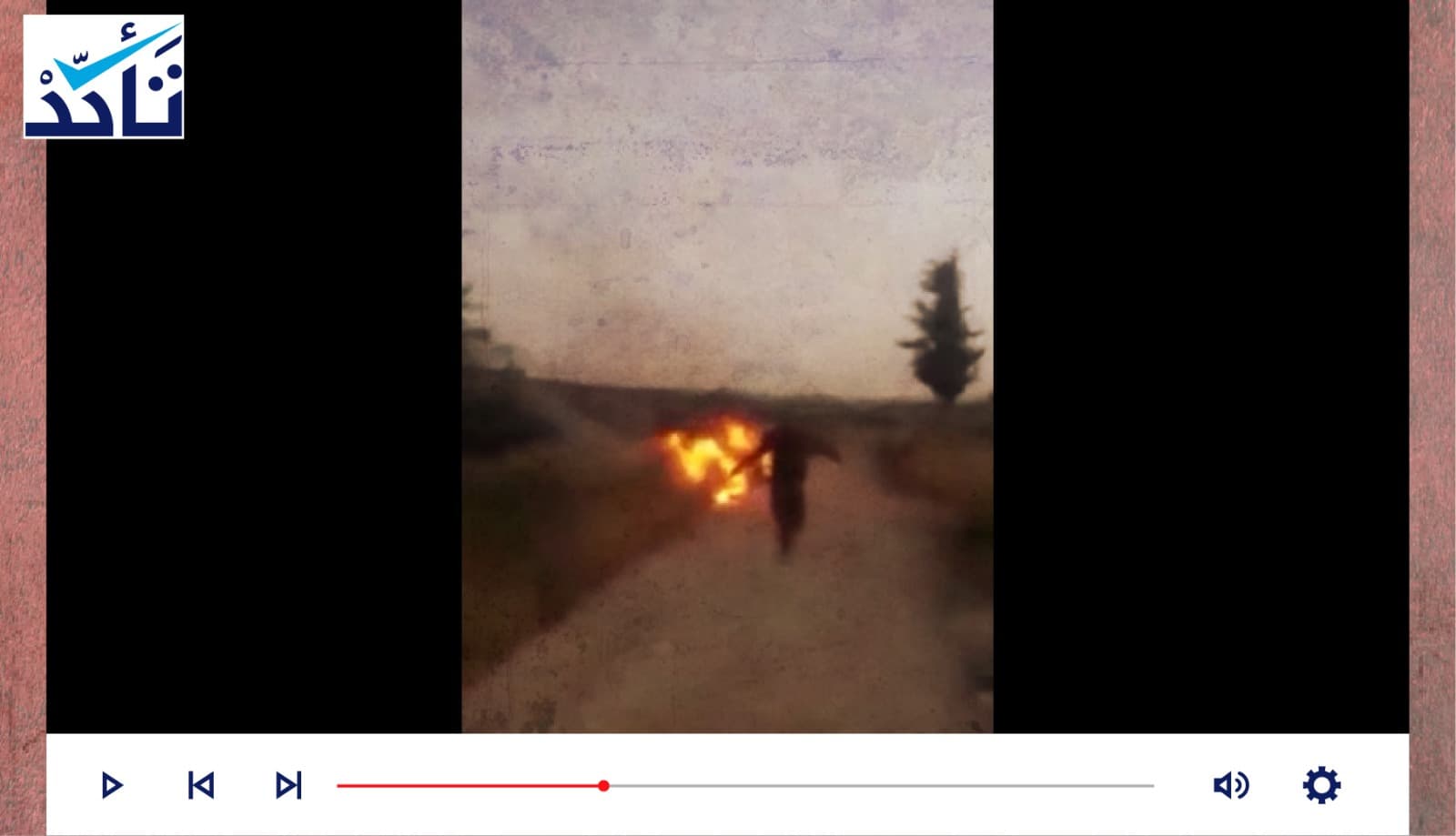 هذا الفيديو لا يصوّر عناصر من النظام يشعلون الحرائق في الساحل السوري