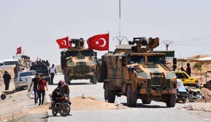 Image accompanying مقتل وإصابة 12 جنديا تركيا جراء تفجيرات في الحسكة شرقي سوريا