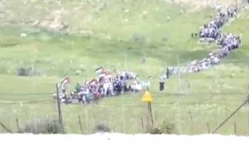 هذا التسجيل لا يظهر عبور الأردنيين الحدود نحو فلسطين