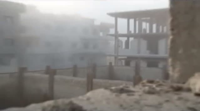 هذا الفيديو لا يظهر اشتباكات جرت مؤخراً في درعا البلد