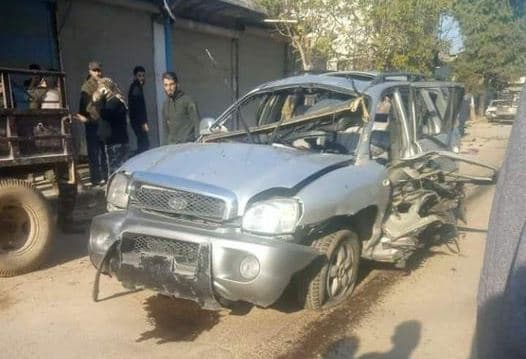 Image accompanying قتيل وجرحى في انفجار سيارة بمنطقة جنديرس بريف حلب