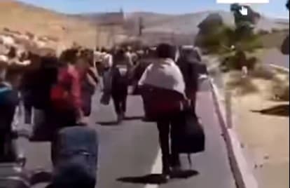 هل يظهر هذا الفيديو هروب مدنيين من كابل بعد سيطرة طالبان عليها؟