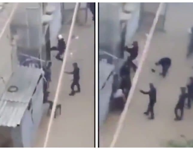 هذا الفيديو لا يصور اقتحام حماس منزل شيخ مزق صورة قاسم سليماني