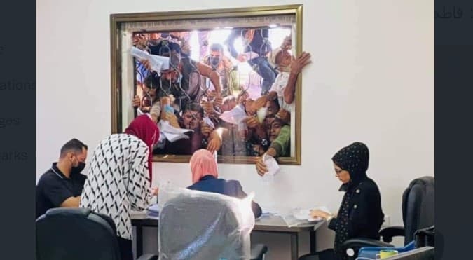 هذه الصورة ليست في سوريا وإنما في غزة