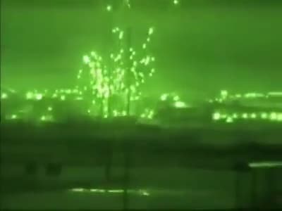 هل هذا التسجيل المصور لغارة جوية للتحالف الدولي تستهدف سجن الصناعة؟