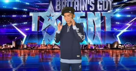 المقطع الذي يظهر شابًا آسيوياً يرفع الأذان في برنامج Britain's Got Talent مفبرك