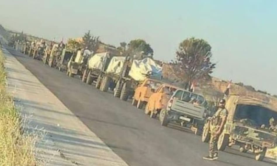 Image accompanying قوات النظام السوري بدأت بالانسحاب من مدينة سراقب