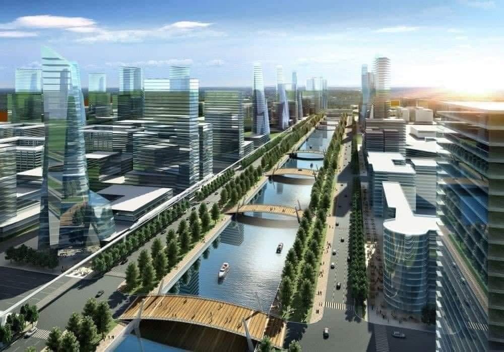 هل نشرت الإمارات صورة توضيحية لما سيكون عليه مجرى نهر بردى بعد إعادة الإعمار؟