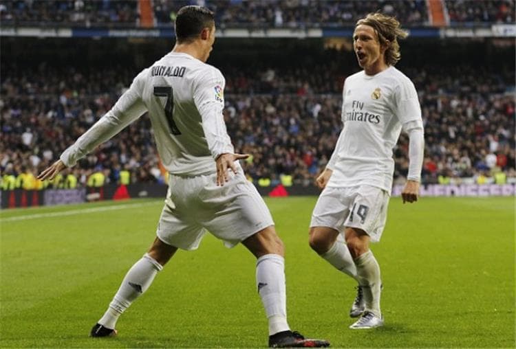 Image accompanying نادي #النصر يوقع مع اللاعب لوكا #مودريتش