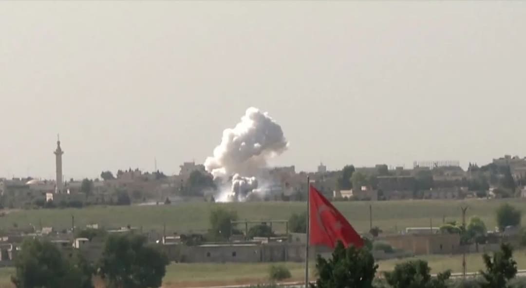 هل أعلنت "قسد" استهداف قاعدة عسكرية تركية في ريف حلب؟