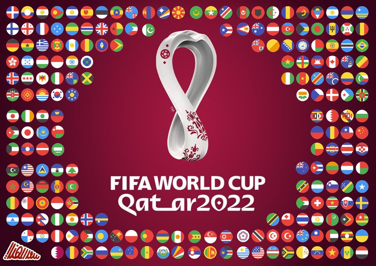 Image accompanying في سابقة هي الأولى.. عَلَم الثورة السورية يشاهد بإعلان كأس العالم 2022.