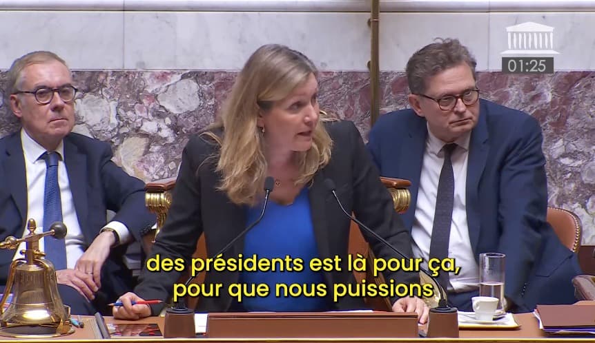 هل رفضت رئيسة البرلمان الفرنسي الوقوف دقيقة صمت على أرواح المهاجرين؟