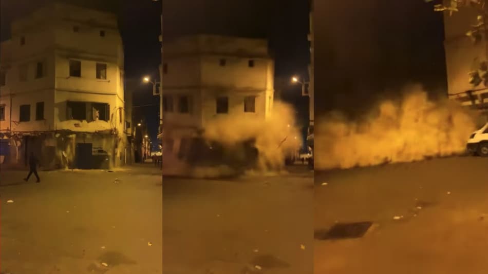 الفيديو قديم وليس لانهيار منزل في الدار البيضاء بسبب زلزال المغرب