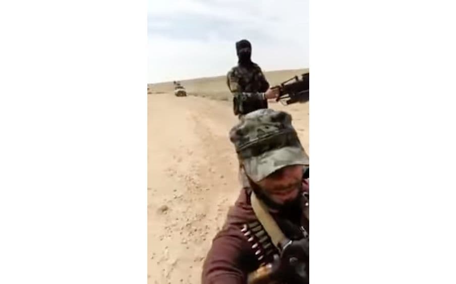 هل يظهر هذا التسجيل انفجار سيارة تقل عناصر من حماس في غزة؟