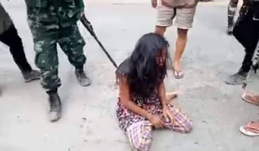 الفيديو من ميانمار وليس للاعتداء على طفلة مسلمة في ولاية مانيبور بالهند