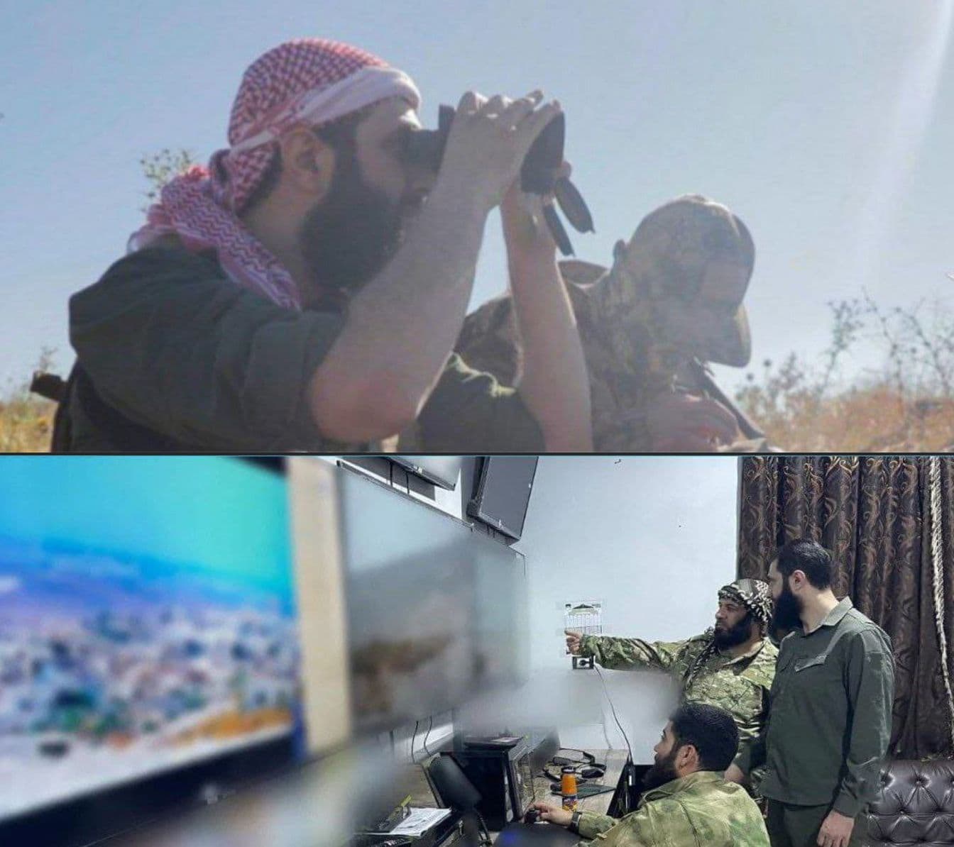 هل تظهر هذه الصور مشاركة الجولاني في عملية "ردع العدوان" غربي حلب؟