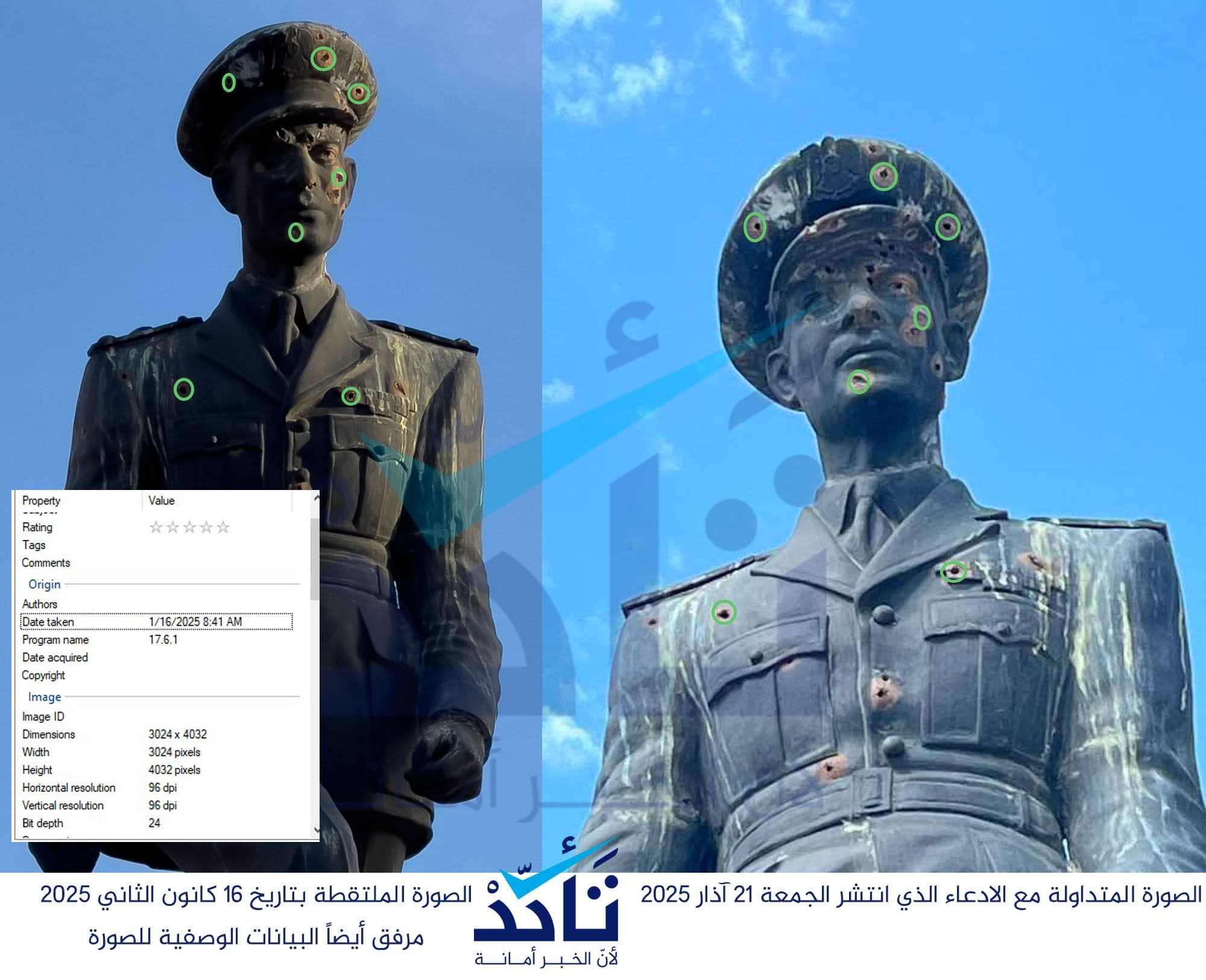 حقيقة الادعاء حول نهب وتخريب متحف الشهيد عدنان المالكي