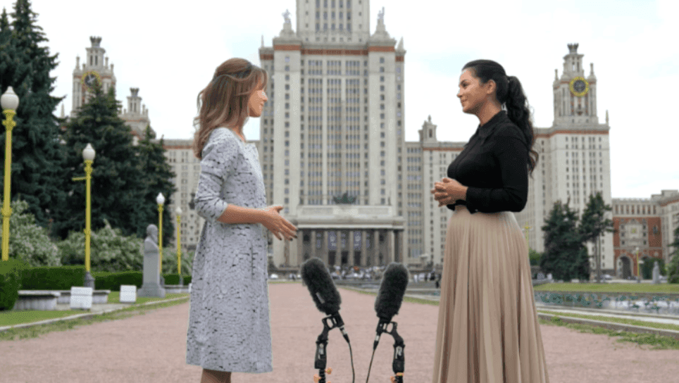 هذا الفيديو لا يوثق أول ظهور لأسماء الأسد بعد هربها الى موسكو