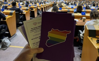 هل أعلنت الدول الغربية عن خريطة جديدة لسوريا بألوان علم المثليين؟
