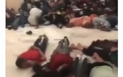 هل يظهر الفيديو مراكز احتجاز اللاجئين السوريين في تركيا مؤخراً
