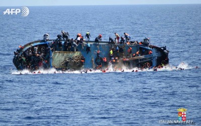 هذه الصور والتسجيلات لا علاقة لها بغرق قارب المهاجرين قبالة سواحل طرطوس