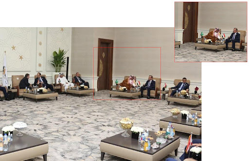 مطابقة الصورة المجتزأة مع الصورة الكاملة للقاء حسام لوقا وخالد الحمدان