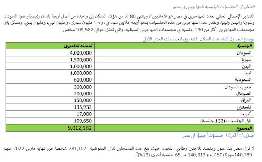 المنظمة الدولية للهجرة في مصر